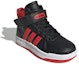 Lookbook (PS) (adidas para niños) adidas Postmove Mid 'Negro Rojo Vivo' GW0460
