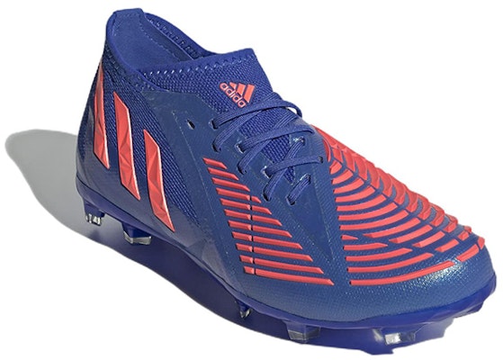 (Youth) (Grade School) adidas Predator Edge.1 FG 'Hi-Res Blue Turbo' GW2363 Lookbook (Youth) (Grade School) adidas Predator Edge.1 FG 'Hi-Res Blue Turbo' GW2363