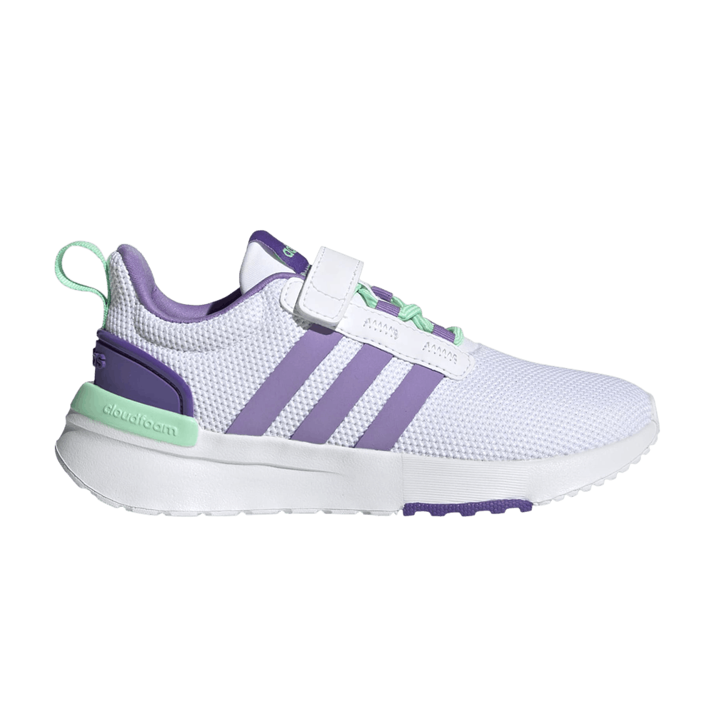 (PS) (GS) adidas Racer TR21 J 'White Violet Fusion'