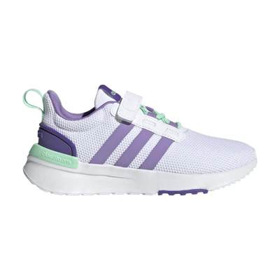 (PS) (GS) adidas Racer TR21 J 'White Violet Fusion'