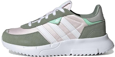 (Preschool) (Grade School) adidas Retropy F2 Little Kid 'Silver Green Almost Pink' HQ1540 (Preschool) (Grade School) adidas Retropy F2 Little Kid 'Silver Green Almost Pink' HQ1540