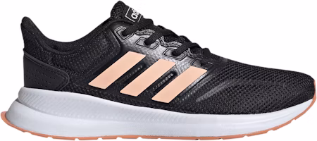 (Preschool) (Grade School) adidas Runfalcon J 'Black Semi Coral' EE6932 (Preschool) (Grade School) adidas Runfalcon J 'Black Semi Coral' EE6932