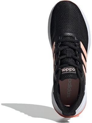 (學齡前)(小學階段)adidas Runfalcon J '黑色 半珊瑚色' EE6932 Purchase (學齡前)(小學階段)adidas Runfalcon J '黑色 半珊瑚色' EE6932