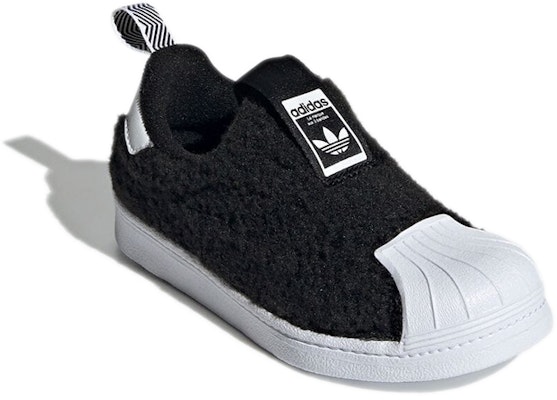 (PS) (adidas Superstar 360 Infantil) 'Piel de Osito Negro' Q46315 Lookbook (PS) (adidas Superstar 360 Infantil) 'Piel de Osito Negro' Q46315