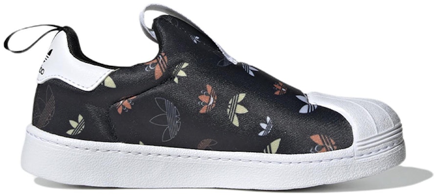 (PS) (小学款) adidas Superstar 360 '重复式Logo - 黑色' GX1868 Order (PS) (小学款) adidas Superstar 360 '重复式Logo - 黑色' GX1868