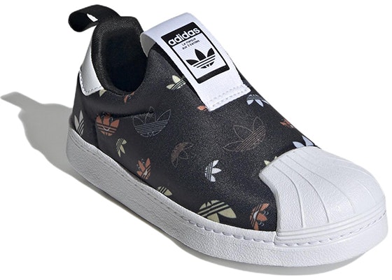 (PS) (小学款) adidas Superstar 360 '重复式Logo - 黑色' GX1868 Lookbook (PS) (小学款) adidas Superstar 360 '重复式Logo - 黑色' GX1868