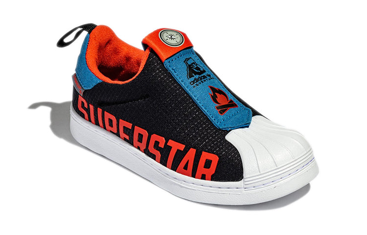 Lookbook (PS) (adidas Junior) adidas Superstar 360 X 'Negro Rojo Brillante' Q46510