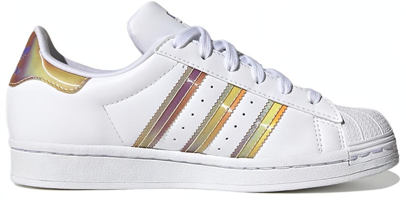 (PS) 아디다스 슈퍼스타 J '무지갯빛 - 화이트' (어린이용) HQ4346 Order (PS) 아디다스 슈퍼스타 J '무지갯빛 - 화이트' (어린이용) HQ4346