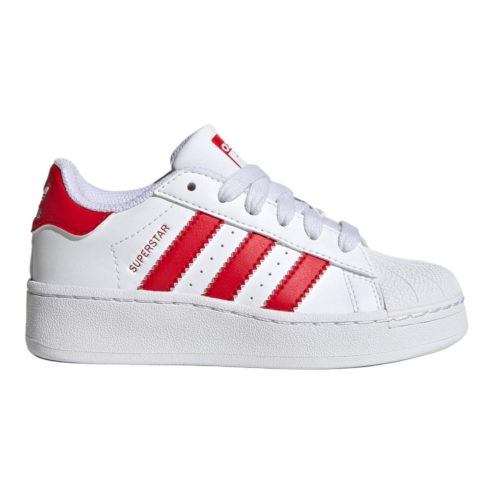 Order (PS) adidas Superstar XLG Bambino ''Bianco Scarlatto'' (Grade School) IF8429