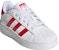 (Preschool) (Grade School) adidas Superstar XLG Little Kid 'White Scarlet' IF8429