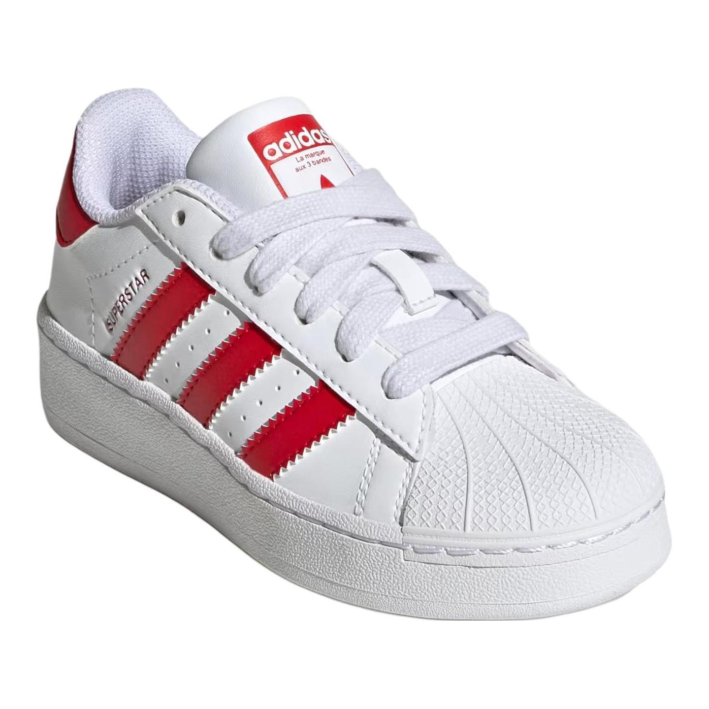 Lookbook (PS) adidas Superstar XLG Bambino ''Bianco Scarlatto'' (Grade School) IF8429