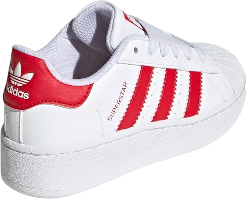 (Preschool) (Grade School) adidas Superstar XLG Little Kid 'White Scarlet' IF8429 Shop (Preschool) (Grade School) adidas Superstar XLG Little Kid 'White Scarlet' IF8429