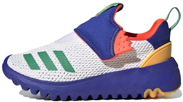 (Preschool) (Grade School) adidas Suru365 Slip-On 'White Blue Green' HP7735 (Preschool) (Grade School) adidas Suru365 Slip-On 'White Blue Green' HP7735