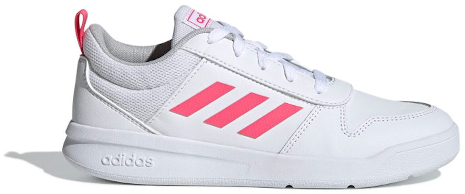 (Youth) (Grade School) adidas Tensaur 'White Real Pink' EF1088 Order (Youth) (Grade School) adidas Tensaur 'White Real Pink' EF1088