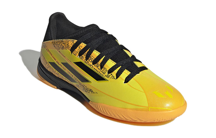 Lookbook (PS) (Junior) adidas X Speedflow Messi.3 IN ''Or Solaire Jaune Éclatant'' GW7422