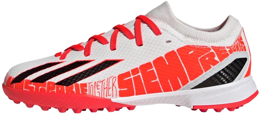 (Youth) (Grade School) adidas X Speedportal Messi.3 TF 'White Solar Red' GW8396 Buy (Youth) (Grade School) adidas X Speedportal Messi.3 TF 'White Solar Red' GW8396
