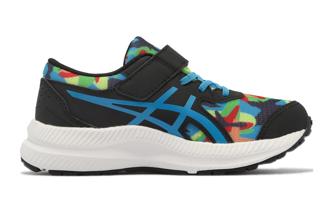 Order (PS) (Para Niños) ASICS Contend 8 'Negro Azul Isla Camuflaje' 1014A293-003