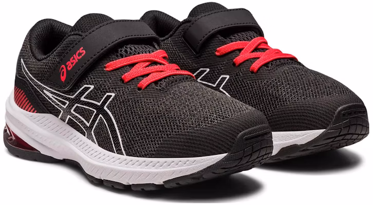 (PS) (Grade School) ASICS GT 1000 11 'Hitam Merah Elektrik' 1014A238-008 Lookbook (PS) (Grade School) ASICS GT 1000 11 'Hitam Merah Elektrik' 1014A238-008