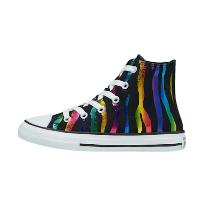 (PS) (GS) Converse Chuck Taylor All Star High 'Archive Zebra - Black'