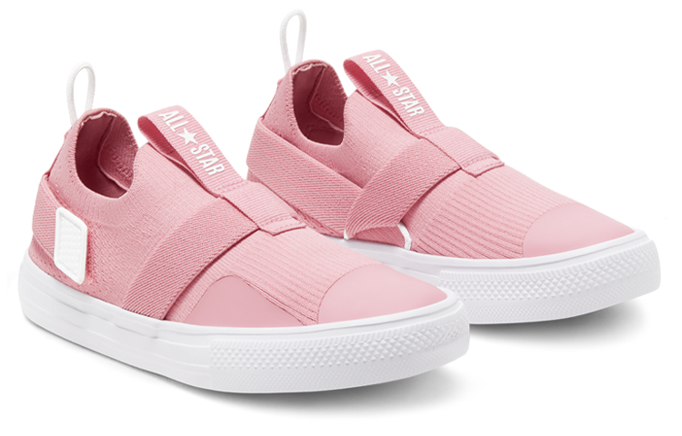 Lookbook (Preschool) (Grade School) Converse Chuck Taylor All Star Low Superplay Knit 'Lotus Pink' 668414C