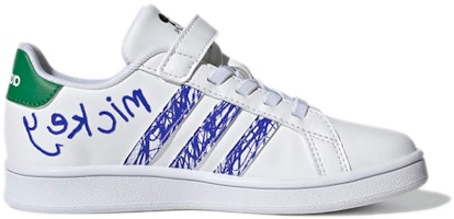 (PS) (유아용) (초등학생용) 디즈니 x 아디다스 그랜드 코트 '미키와 미니 마우스' GZ3319 GZ3319 Order (PS) (유아용) (초등학생용) 디즈니 x 아디다스 그랜드 코트 '미키와 미니 마우스' GZ3319 GZ3319