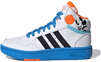 (Preschool) (Grade School) Disney x adidas Hoops 3.0 Mid 'Mickey Mouse' GY6634 (Preschool) (Grade School) Disney x adidas Hoops 3.0 Mid 'Mickey Mouse' GY6634