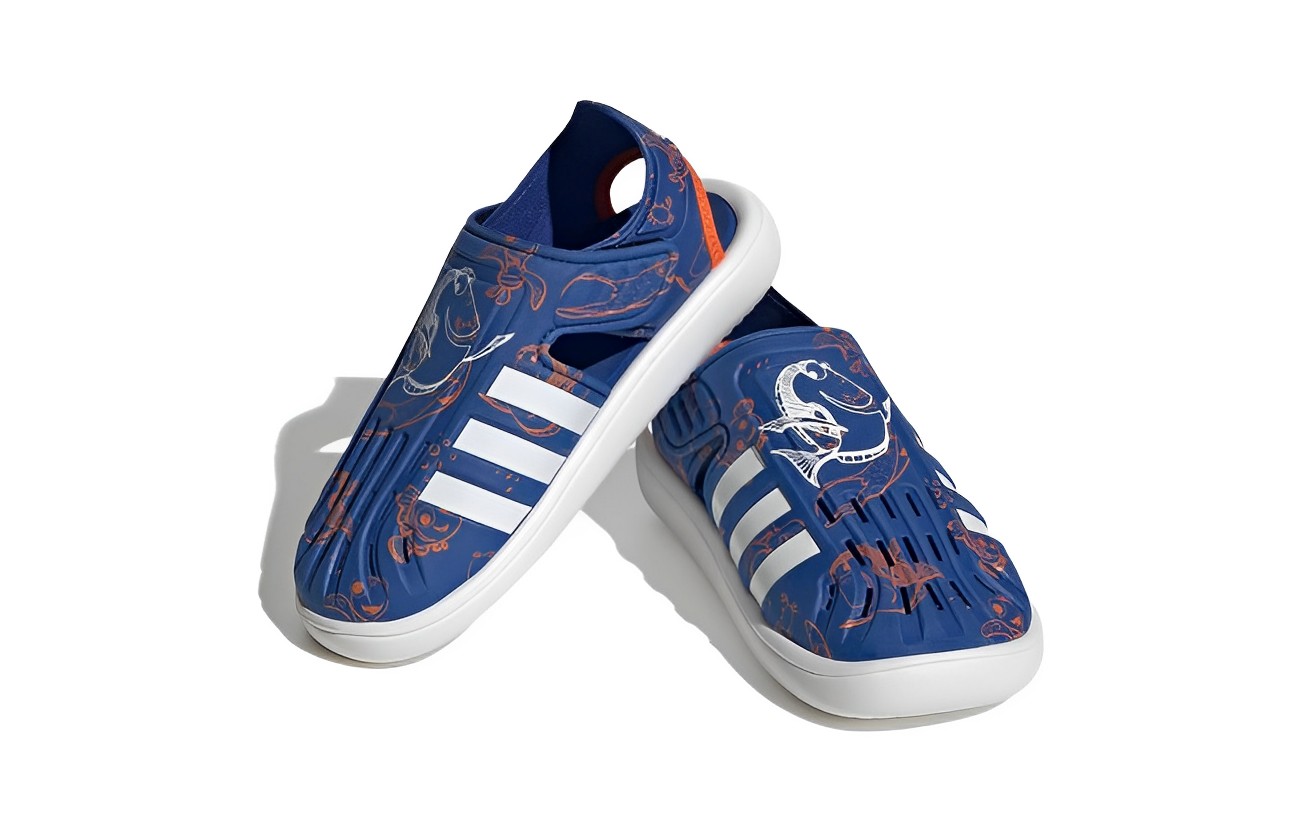 Lookbook (PS) (Anak-anak) Disney x adidas Sandal Air Tutup Jari 'Finding Dory' HP7754
