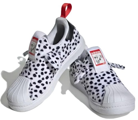 (Preschool) (Grade School) Disney x adidas Superstar 360 J '101 Dalmatians - Dog Ears' ID9712 Lookbook (Preschool) (Grade School) Disney x adidas Superstar 360 J '101 Dalmatians - Dog Ears' ID9712
