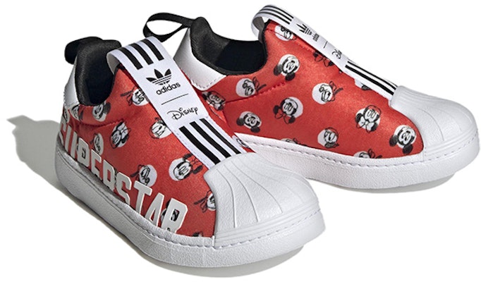 (Preschool) (Grade School) Disney x adidas Superstar 360 X Little Kid 'Minnie Mouse Allover Print' HQ4082 Lookbook (Preschool) (Grade School) Disney x adidas Superstar 360 X Little Kid 'Minnie Mouse Allover Print' HQ4082