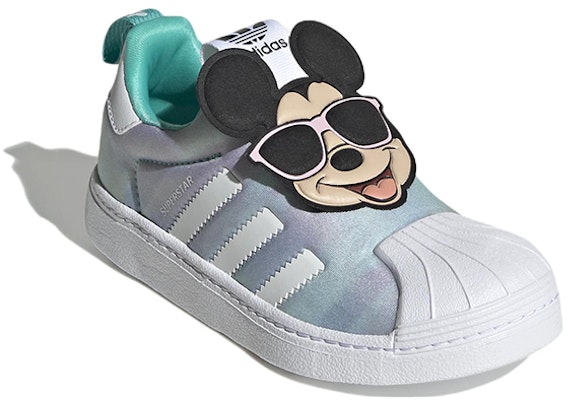 (Preschool) (Grade School) Disney x adidas Superstar 360 'Mickey Mouse' GY9149 Lookbook (Preschool) (Grade School) Disney x adidas Superstar 360 'Mickey Mouse' GY9149