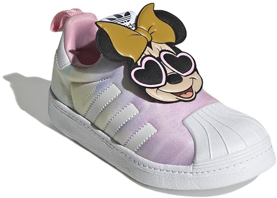 (PS) (Grade School) Disney x adidas Superstar 360 'Minnie Mouse' untuk Kanak-Kanak GY9150 Lookbook (PS) (Grade School) Disney x adidas Superstar 360 'Minnie Mouse' untuk Kanak-Kanak GY9150