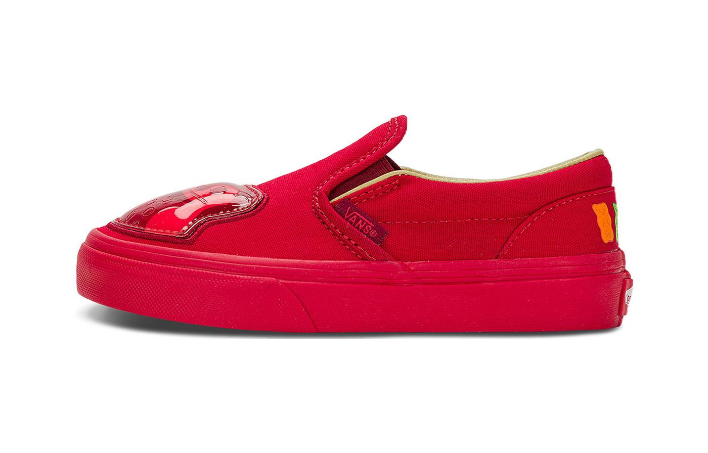 Buy (PS) (Sekolah Rendah) Haribo x Vans Classic Slip-On 'Goldbears' VN0009R7RED