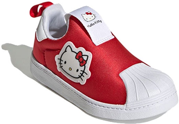 (PS) (Sekolah Rendah) Hello Kitty x adidas Superstar 360 'Merah Menyala' GY9211 Lookbook (PS) (Sekolah Rendah) Hello Kitty x adidas Superstar 360 'Merah Menyala' GY9211