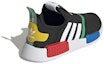 Shop (PS) (Grade School) LEGO x adidas NMD 360 'Hitam Multi' Kanak-Kanak GX3328
