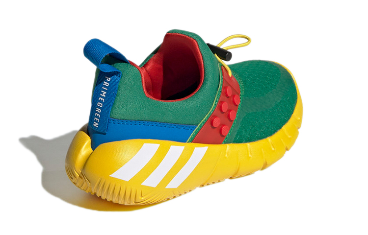 Shop (PS) (Grade School) LEGO x adidas RapidaZen ''Core Green'' Kinder Sneakers Grün H05282