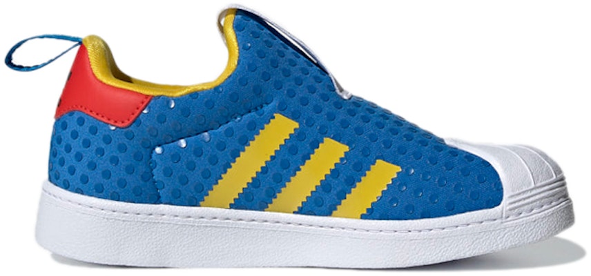 (PS) (Zapatos Escolares) LEGO x adidas Superstar 360 'Shock Blue' Niño/Niña H02730 Order (PS) (Zapatos Escolares) LEGO x adidas Superstar 360 'Shock Blue' Niño/Niña H02730