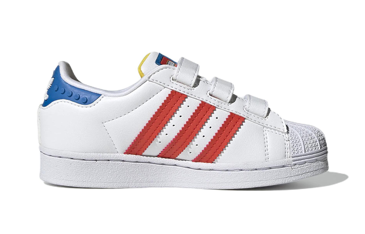 Order (PS) (Kanak-Kanak) LEGO x adidas Superstar 'Putih Pantone' GV8883