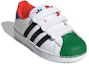Lookbook (Preschool) (Grade School) LEGO x adidas Superstar CF 'White Yellow Green' H03964