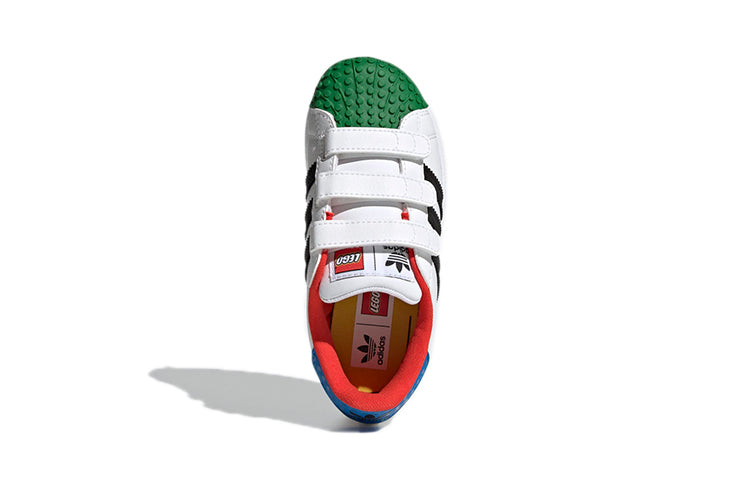 Details for (PS) レゴ×アディダス スーパースター CF (白黄緑) H03964