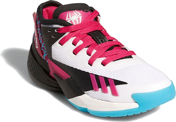 (Preschool) (Grade School) Marvel x adidas D.O.N. Issue #4 Little Kid 'Spider-Man: Spider-Gwen' HR1625 Lookbook (Preschool) (Grade School) Marvel x adidas D.O.N. Issue #4 Little Kid 'Spider-Man: Spider-Gwen' HR1625