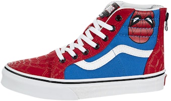 (Preschool) (Grade School) Marvel x Vans SK8-Hi Zip 'Spiderman' VN0A3276U4I (Preschool) (Grade School) Marvel x Vans SK8-Hi Zip 'Spiderman' VN0A3276U4I