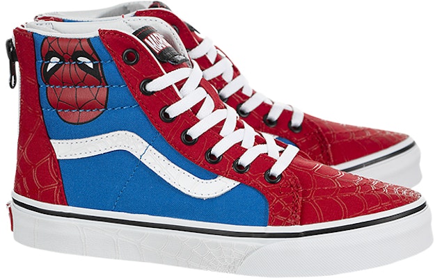 (PS) (Grade School) Marvel x Vans SK8-Hi Zip 'Spiderman' - Niño/Araña VN0A3276U4I Order (PS) (Grade School) Marvel x Vans SK8-Hi Zip 'Spiderman' - Niño/Araña VN0A3276U4I
