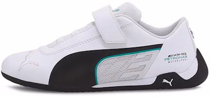 (Preschool) (Grade School) Mercedes-AMG Petronas Motorsport x Puma R-Cat 'White Black' 306623-02 (Preschool) (Grade School) Mercedes-AMG Petronas Motorsport x Puma R-Cat 'White Black' 306623-02