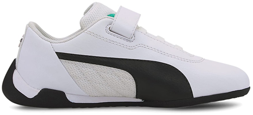 (PS) (Kanak-kanak) Mercedes-AMG Petronas Motorsport x Puma R-Cat 'Putih Hitam' 306623-02 Order (PS) (Kanak-kanak) Mercedes-AMG Petronas Motorsport x Puma R-Cat 'Putih Hitam' 306623-02