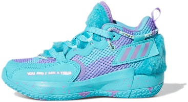 (Preschool) (Grade School) Monsters Inc. x adidas Dame 7 EXTPLY Little Kid 'Sulley' S28977 (Preschool) (Grade School) Monsters Inc. x adidas Dame 7 EXTPLY Little Kid 'Sulley' S28977