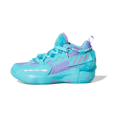 (PS) (GS) Monsters Inc. adidas Dame 7 EXTPLY Little Kid 'Sulley'