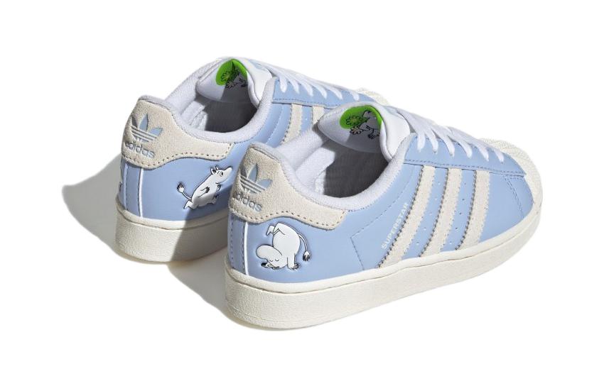 Shop (Preschool) (Grade School) Moomin x adidas Superstar 'Moomintroll' ID6651