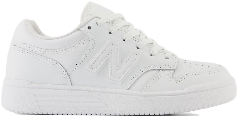 (Preschool) (Grade School) New Balance 480 Little Kid 'Triple White' PSB4803W Order (Preschool) (Grade School) New Balance 480 Little Kid 'Triple White' PSB4803W