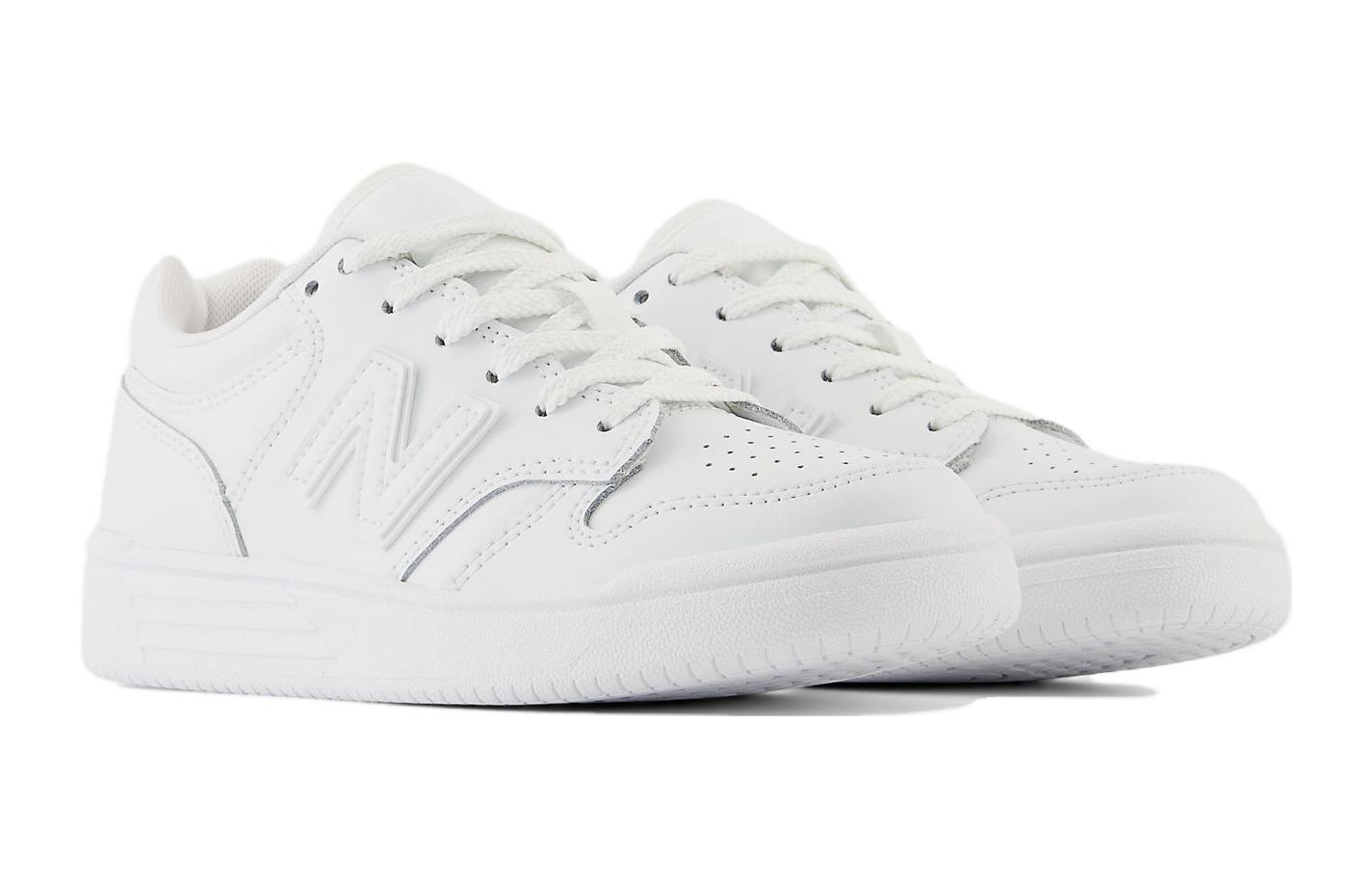 Lookbook (PS) ニューバランス 480 (キッズ) トリプルホワイト PSB4803W