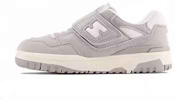 (Preschool) (Grade School) New Balance 550 Bungee Lace Top Strap Little Kid 'Suede Pack - Concrete' PHB550NB (Preschool) (Grade School) New Balance 550 Bungee Lace Top Strap Little Kid 'Suede Pack - Concrete' PHB550NB